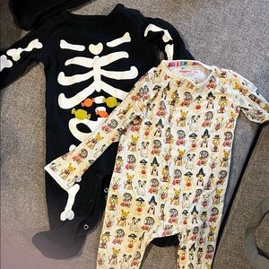 Magnetic Me and Carter’s halloween onesies - 3-6 months